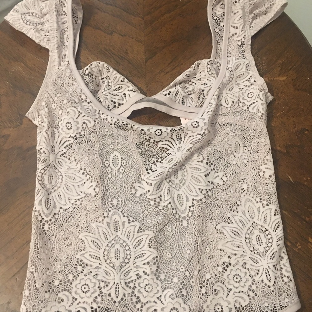 NWT Sz S Victoria’s Secret lace teddy